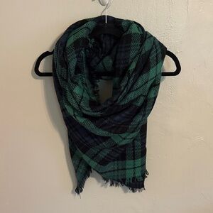 Oversized blanket scarf